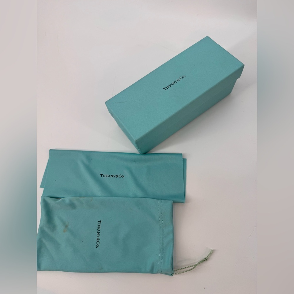 Tiffany glasses paper box and dust bag